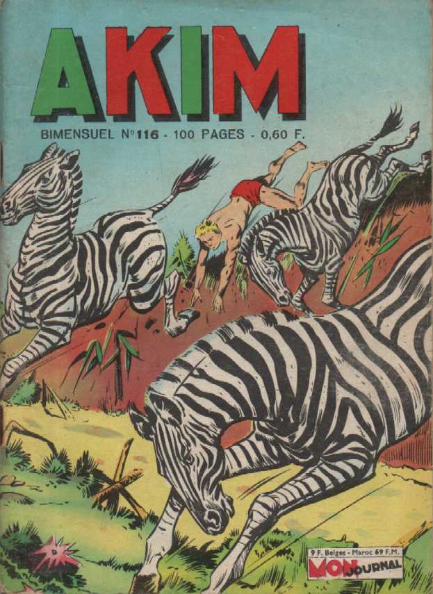 Scan de la Couverture Akim n 116